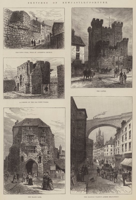 Szkice o Newcastle-upon-Tyne autorstwa Alfred Robert Quinton