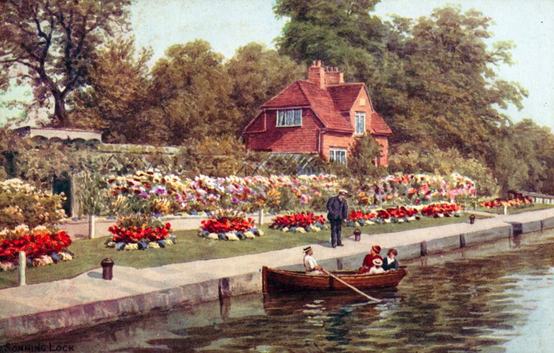 Sonning Lock autorstwa Alfred Robert Quinton