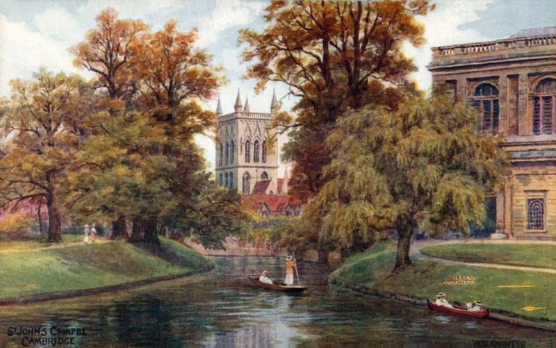 Kaplica św Jana, Cambridge autorstwa Alfred Robert Quinton