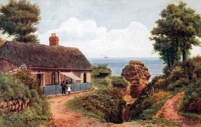 Domek, Zatoka Ladram autorstwa Alfred Robert Quinton