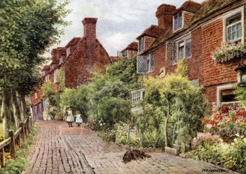 The Walks, Groombridge, Kent autorstwa Alfred Robert Quinton