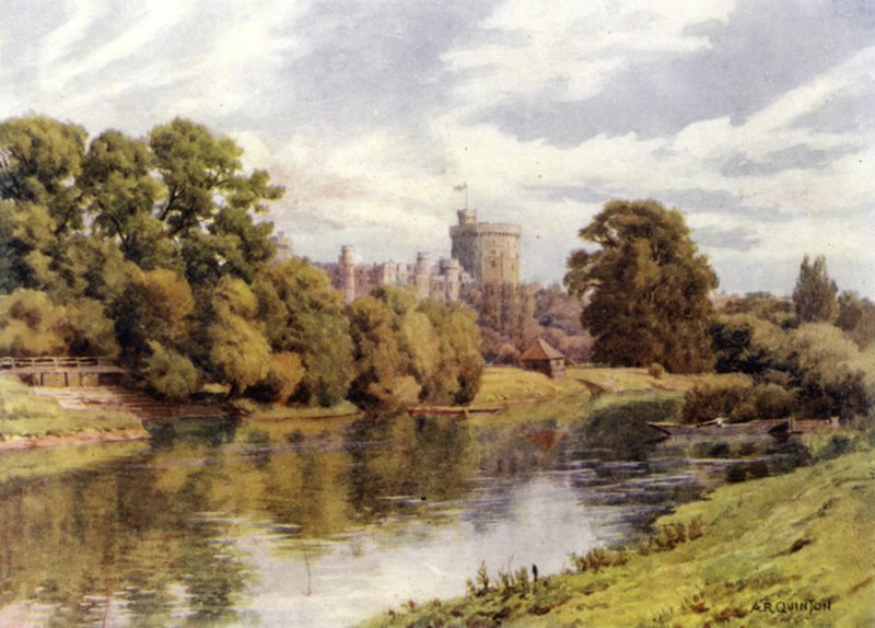 zamek Windsor autorstwa Alfred Robert Quinton