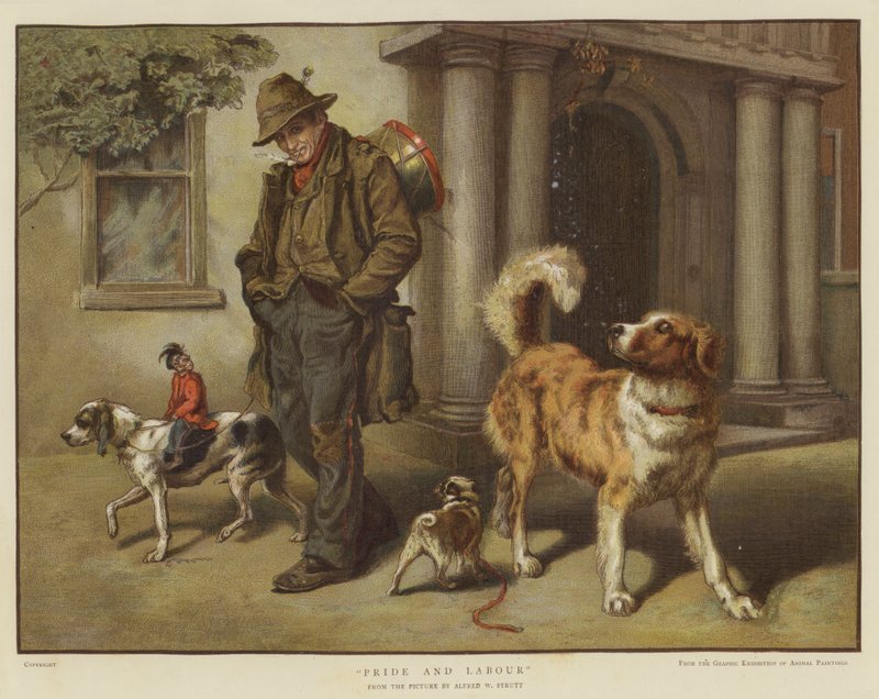 Duma i praca (chromolit) autorstwa William Strutt