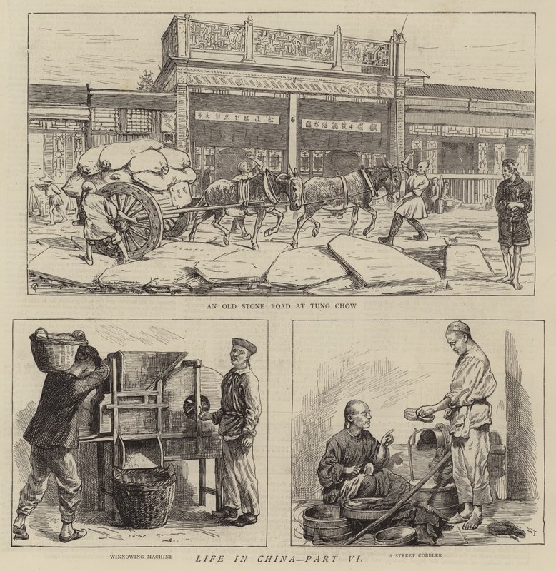 Życie w Chinach, część VI autorstwa Alfred Chantrey Corbould