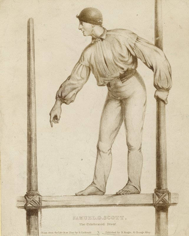 Portret Samuela G Scotta autorstwa Alfred Chantrey Corbould
