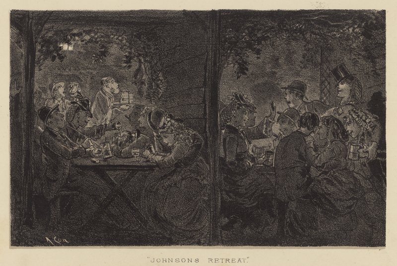 Odwrót Johnsona autorstwa Alfred Concanen