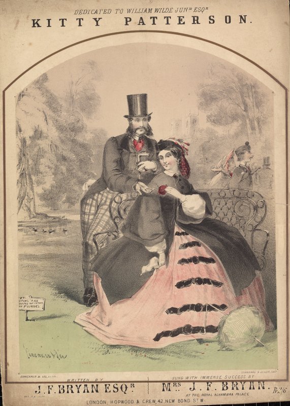 Kitty Patterson autorstwa Alfred Concanen