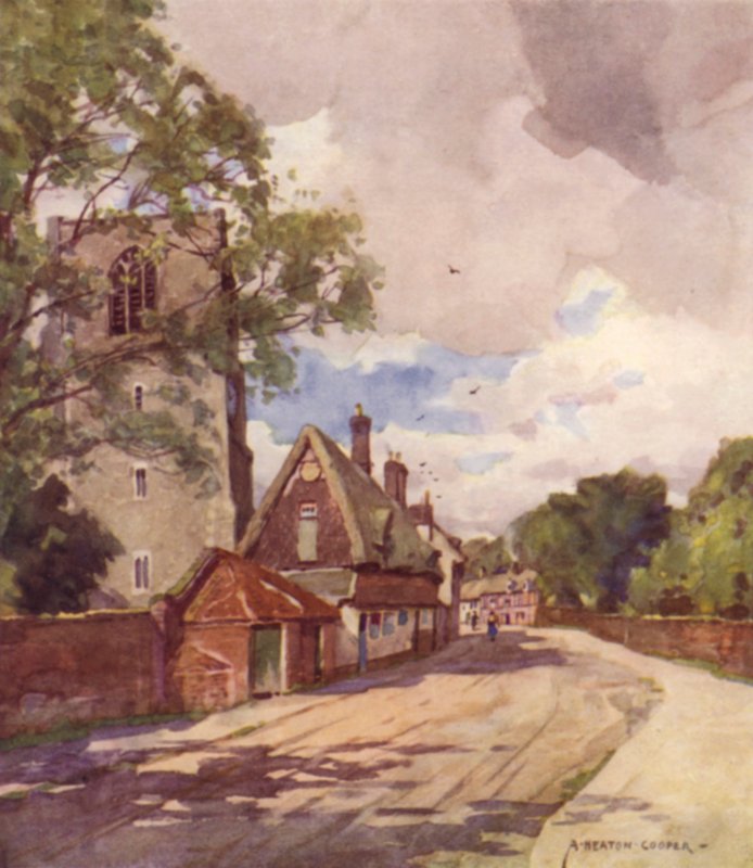 East Dereham, Norfolk autorstwa Alfred Heaton Cooper