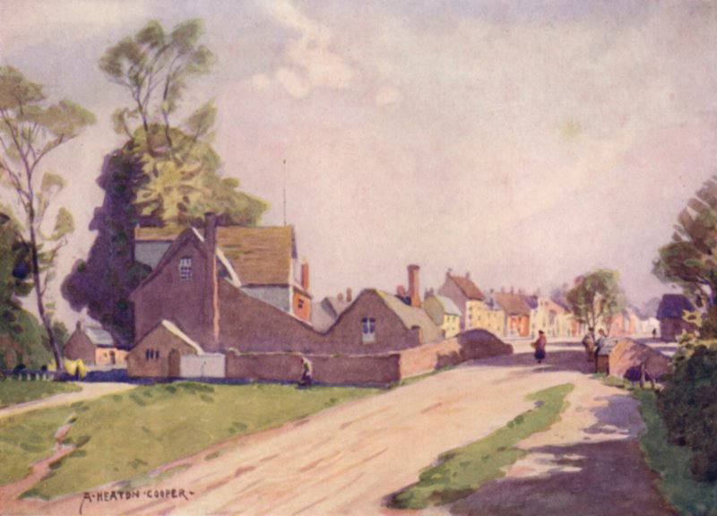 Long Melford, Suffolk autorstwa Alfred Heaton Cooper