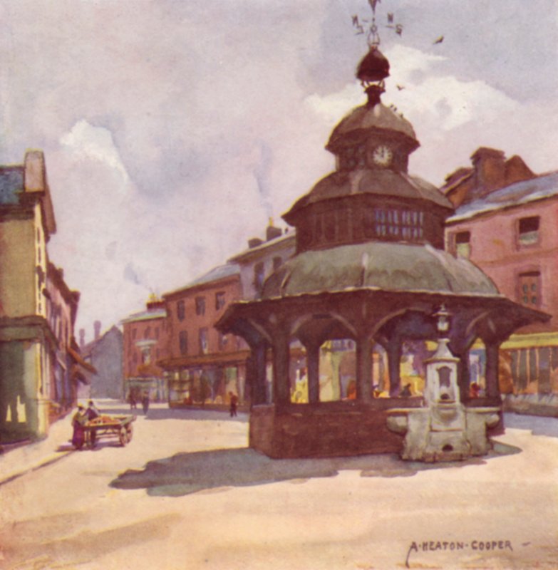 Market Cross, North Walsham, Norfolk autorstwa Alfred Heaton Cooper