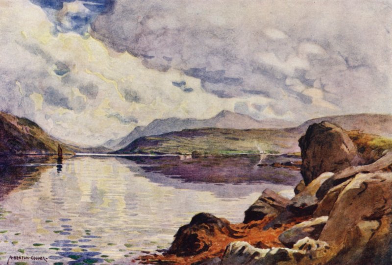 Mirror of the Morning Sky, Killary Harbor autorstwa Alfred Heaton Cooper