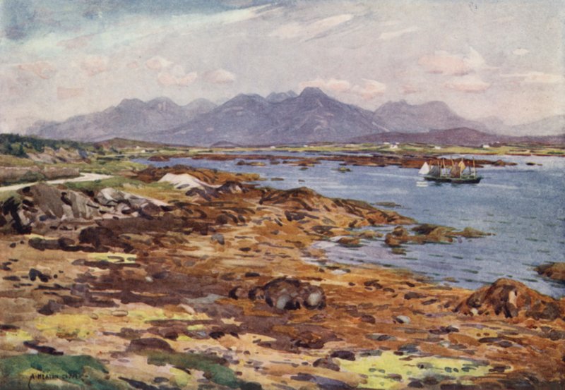Dwanaście szpilek, Connemara autorstwa Alfred Heaton Cooper