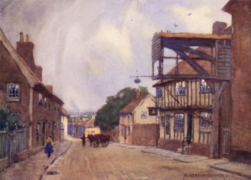 Woodbridge, Suffolk autorstwa Alfred Heaton Cooper