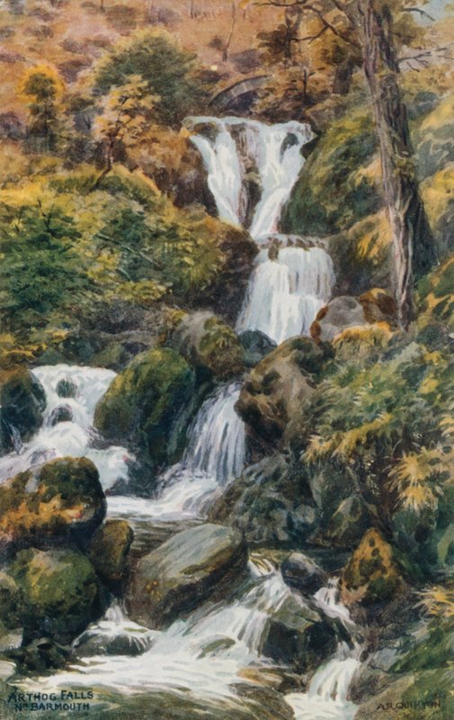 Arthog Falls, Nr. Barmouth autorstwa Alfred Robert Quinton