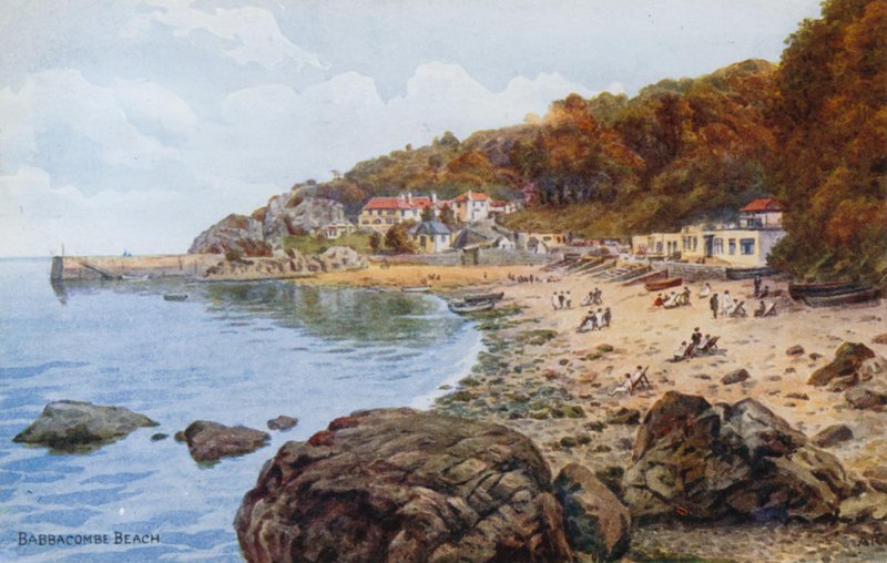 Plaża Babbacombe autorstwa Alfred Robert Quinton