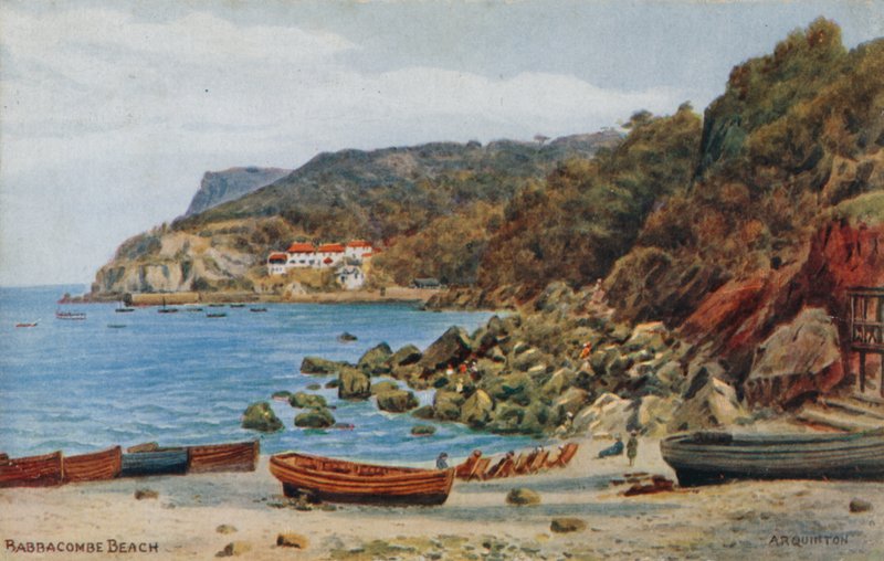Plaża Babbacombe autorstwa Alfred Robert Quinton