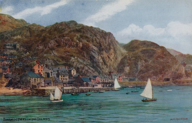 Barmouth z wyspy autorstwa Alfred Robert Quinton
