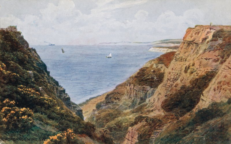 Blackgang Chine, Wyspa Wight autorstwa Alfred Robert Quinton
