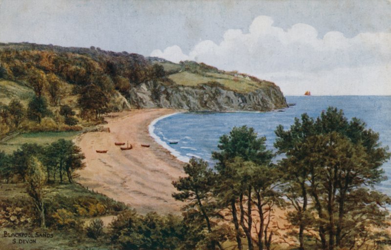 Blackpool Sands, South Devon (kolor lito) autorstwa Alfred Robert Quinton