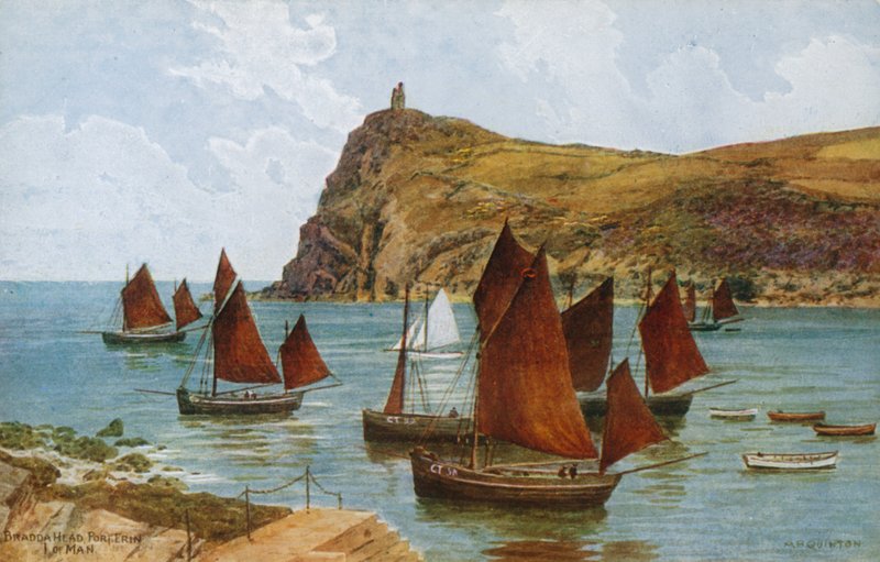 Bradda Head, Port Erin, I Man autorstwa Alfred Robert Quinton