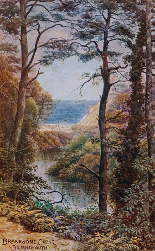 Słodki Chińczyk, Bournemouth autorstwa Alfred Robert Quinton