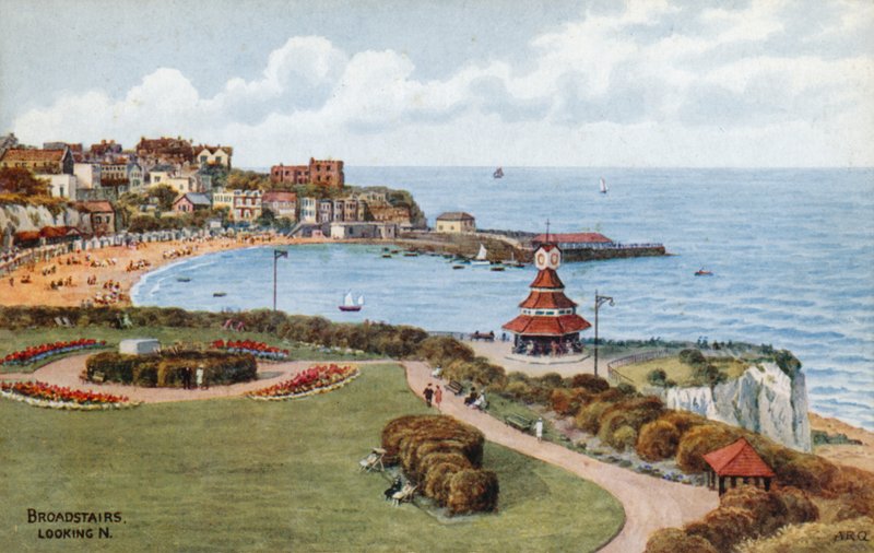 Broadstairs, patrząc N autorstwa Alfred Robert Quinton