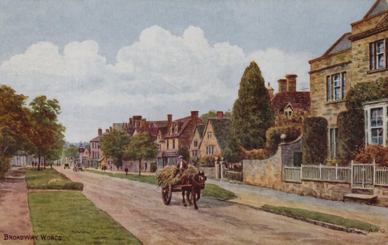 Broadway, Worcestershire autorstwa Alfred Robert Quinton