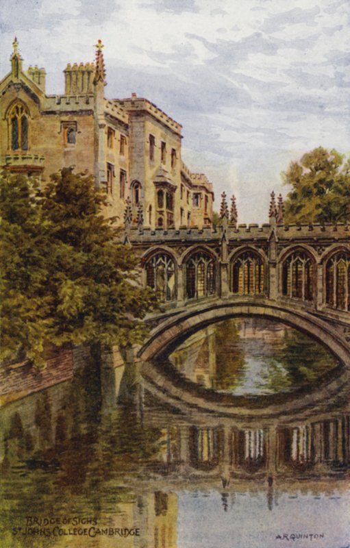 Cambridge: Most Westchnień, St John