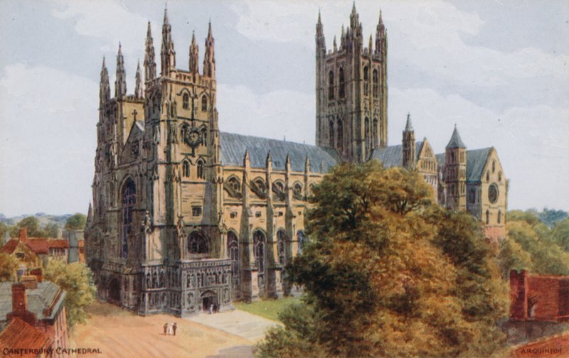 Katedra w Canterbury autorstwa Alfred Robert Quinton