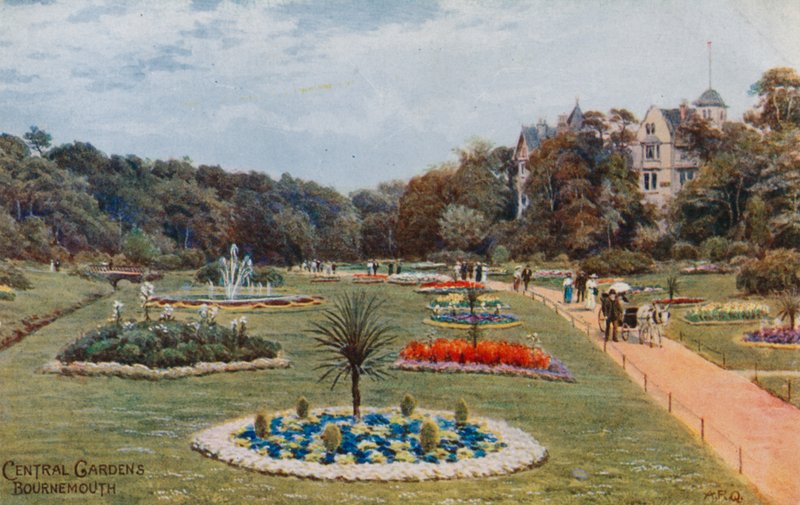 Central Gardens, Bournemouth autorstwa Alfred Robert Quinton