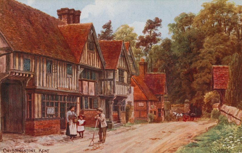 Chiddingstone, Kent autorstwa Alfred Robert Quinton