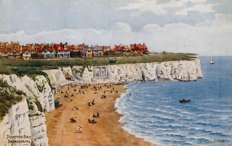 Zatoka Dumpton, Broadstairs autorstwa Alfred Robert Quinton