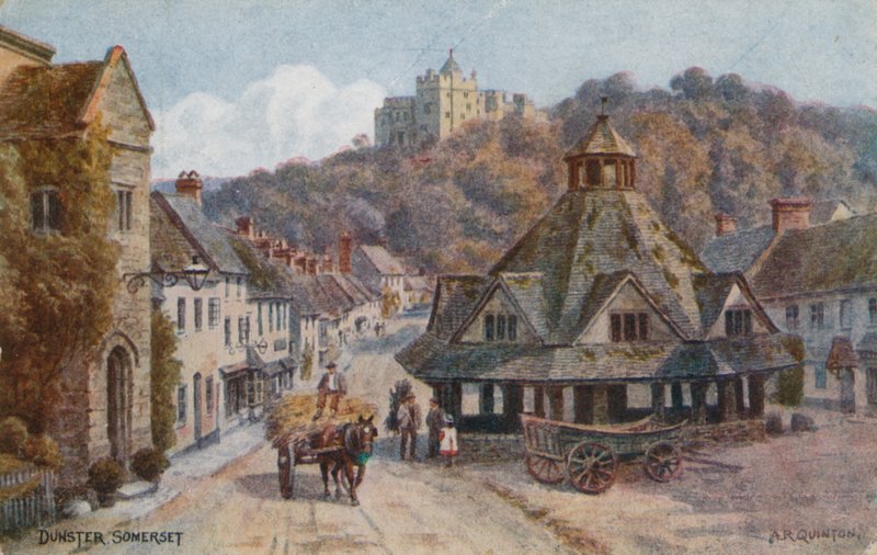 Dunster, Somerset autorstwa Alfred Robert Quinton