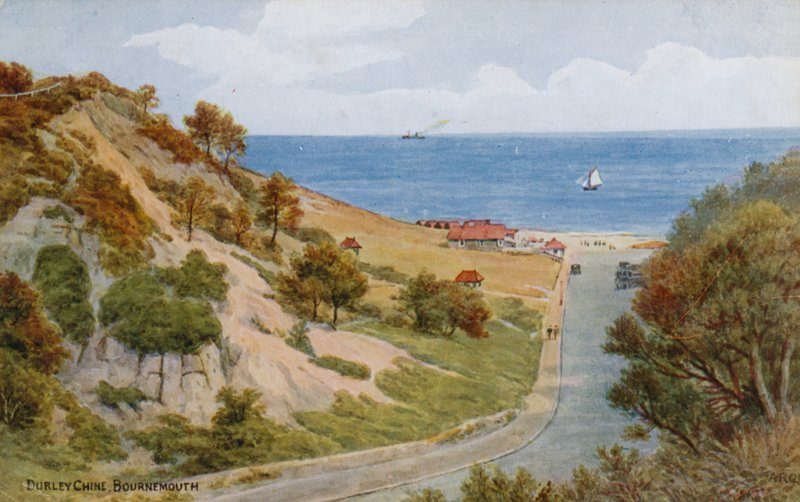Durley Chine, Bournemouth autorstwa Alfred Robert Quinton
