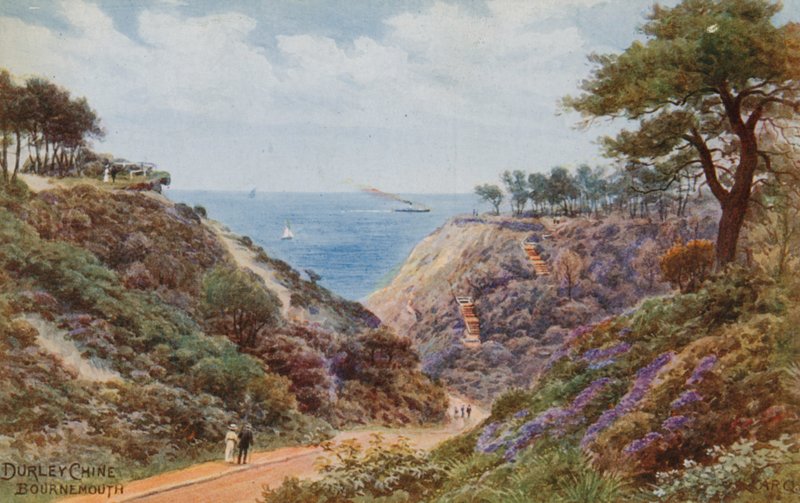 Durley Chine, Bournemouth autorstwa Alfred Robert Quinton