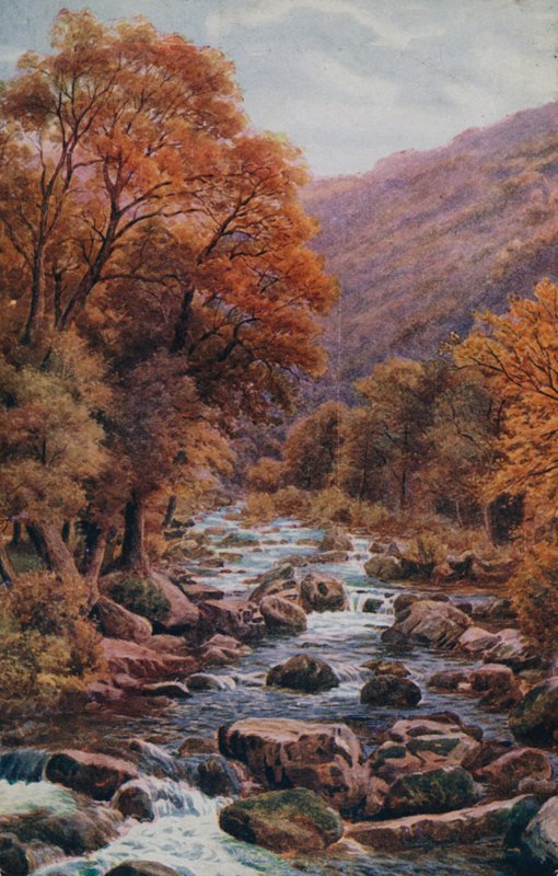 East Lyn, Lynton autorstwa Alfred Robert Quinton