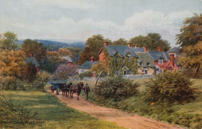 Emery Down, New Forest autorstwa Alfred Robert Quinton
