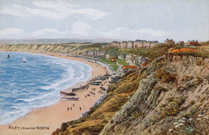 Filey, z północy autorstwa Alfred Robert Quinton