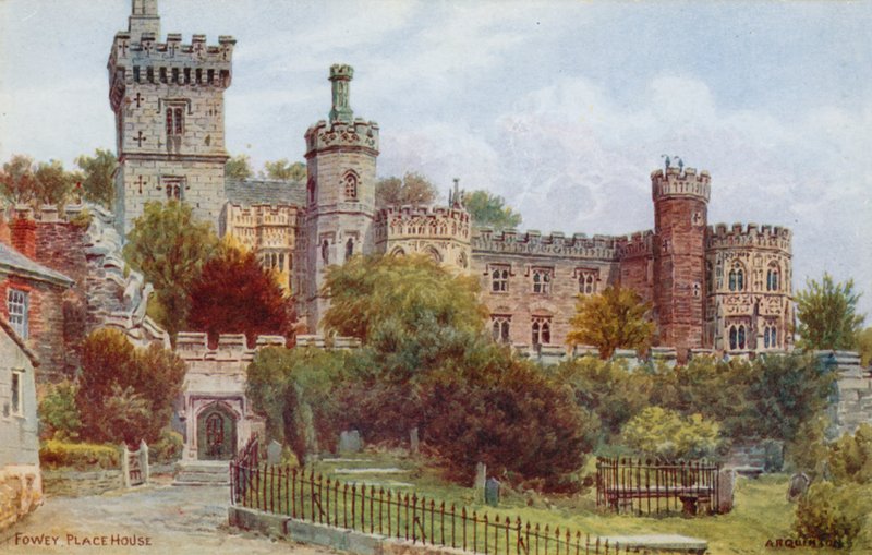 Fowey, Place House autorstwa Alfred Robert Quinton