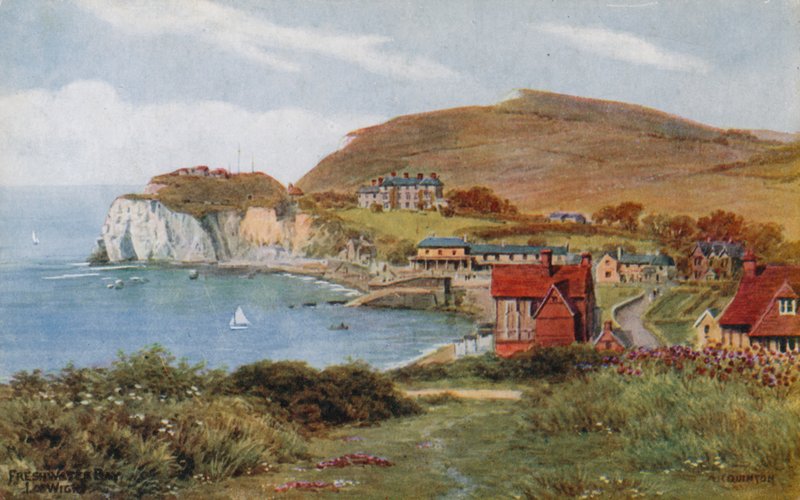 Zatoka Freshwater, I of Wight autorstwa Alfred Robert Quinton