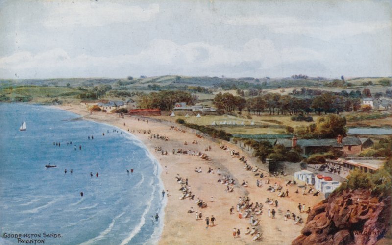 Goodrington Sands, Paignton autorstwa Alfred Robert Quinton