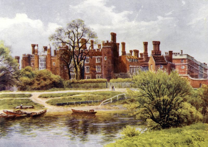 Pałac Hampton Court autorstwa Alfred Robert Quinton