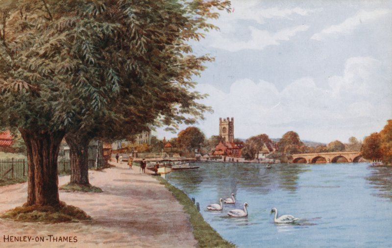Henley nad Tamizą autorstwa Alfred Robert Quinton