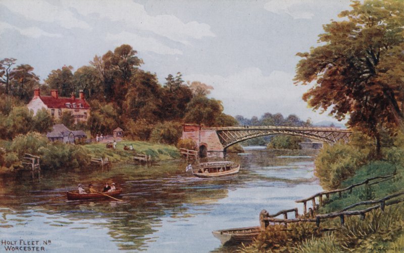 Holt Fleet, Nr Worcester autorstwa Alfred Robert Quinton