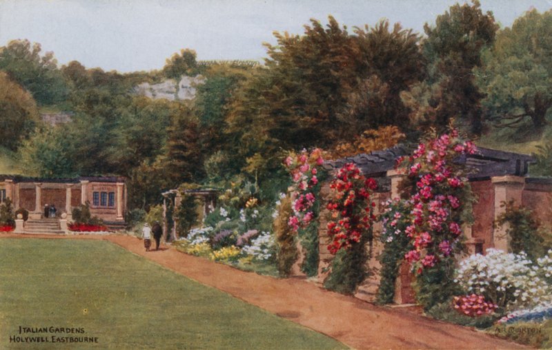 Ogrody Włoskie, Holywell, Eastbourne autorstwa Alfred Robert Quinton