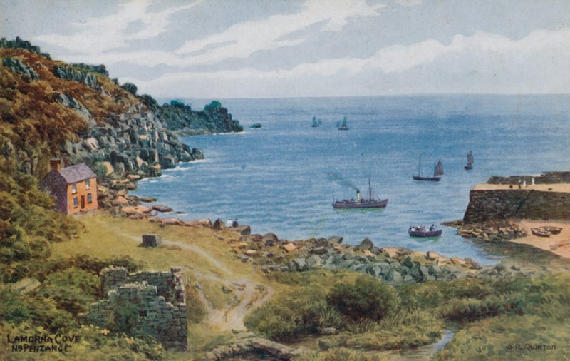 Zatoka Lamorna, Nr. Penzance autorstwa Alfred Robert Quinton