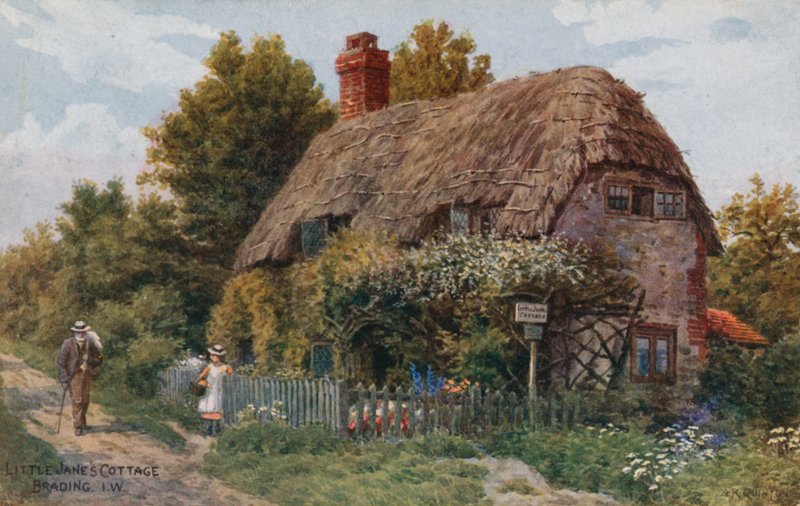 Domek Little Jane, Brading, Isle of Wight autorstwa Alfred Robert Quinton