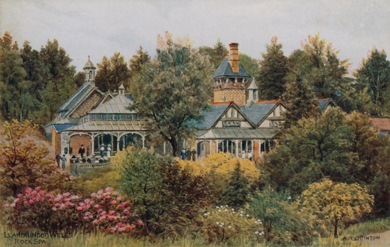Llandrindod Wells, Rock Spa autorstwa Alfred Robert Quinton