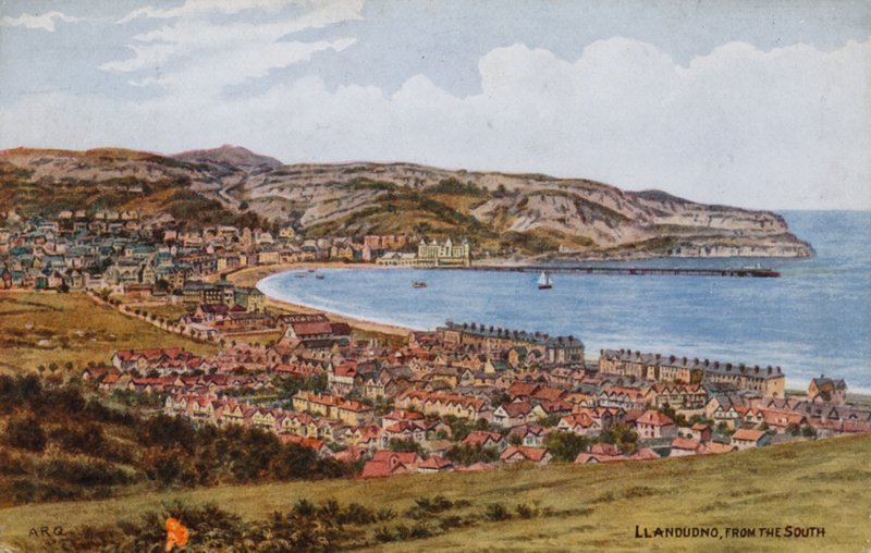 Llandudno, od południa autorstwa Alfred Robert Quinton