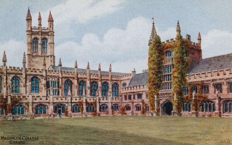 Magdalen College, Oksford autorstwa Alfred Robert Quinton